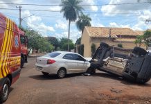 Acidente de trânsito no Monte Castelo deixa uma motorista ferida
