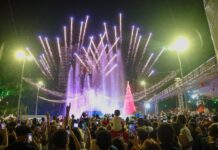 Virada do ano lota Praça Ary Coelho e celebra chegada de 2026 com festa histórica