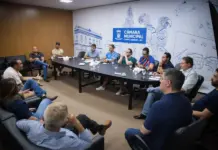 Vereadores recebem secretários do Executivo para debater tapa-buracos, taxa de lixo e IPTU