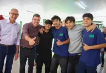 Governador entrega obras para modernizar e qualificar a educação de Ponta Porã
