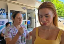 Mais de 1 mil servidores do HRMS são vacinados contra influenza em ação do Abril Verde