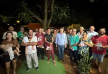 Landmark visita comunidade no Nova Campo Grande e articula solução para famílias ameaçadas de despejo