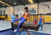 Ginástica artística desperta vocações entre jovens na Capital