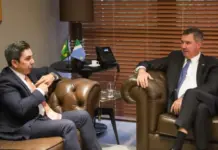 Para ampliar parcerias em áreas estratégicas, Governo de MS recebe representante dos EUA