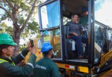 Com início do tão sonhado Anel Viário, Riedel entrega pacote de obras em Bonito