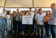 Riedel inaugura obras no distrito de Vista Alegre em Maracaju