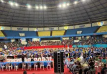 Abertura dos Jogos da Reme reúne 2,5 mil pessoas no Guanandizão