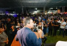 Governador participa da abertura da tradicional Festa da Linguiça de Maracaju