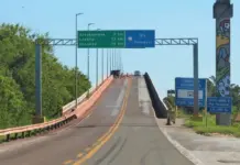 Tráfego em meia pista começa nesta sexta-feira na ponte sobre o Rio Paraguai
