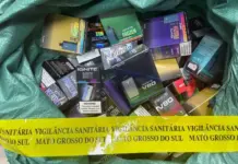 Vigilância apreende medicamentos irregulares e vapes em transportadora da Capital