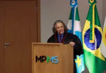 José Aparecido Rigato toma posse como novo Procurador de Justiça do MPMS