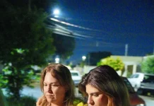 Sandra Maria leva campanha a Bonito ao lado de Camila Jara