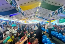 Diante de 2 mil pessoas, Reinaldo defende gastar menos com Brasília para investir mais nos municípios