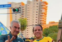 Coronel David agradece apoio em ato de campanha e critica atuação de ministros do STF