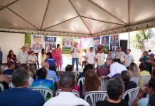 Em Coxim, Junior Mochi inaugura comitê e celebra uma história construída com vínculos e compromisso público