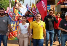 Fábio Trad destaca força popular em caminhada no bairro São Conrado em Campo Grande