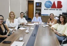 Diretoria da OAB/MS, ESA/MS, CAA/MS, Conselho Federal e Estadual se reúnem para discutir pautas femininas