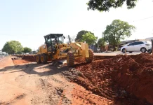 Corredor de ônibus da Gunter Hans entra na reta final das obras