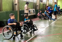 Alunos da Reme vivenciam esporte adaptado no 16º Jopares