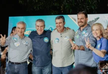 A nove dias da eleição, Paulo Corrêa reúne Riedel, Reinaldo e Contar em megaevento na Capital