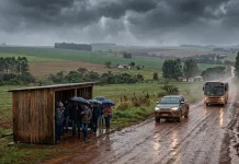 Frente fria derruba temperaturas e ainda pode provocar chuva em MS