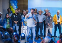 Em Dourados, Marcelo Miranda mostra força e reúne lideranças políticas