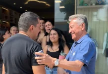 Hashioka percorre comércio de Nova Andradina e destaca força de quem empreende e movimenta a economia local