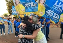 Lia Nogueira mostra nas ruas a força de uma campanha feita com o povo