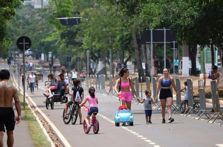 Feriado prolongado terá Parque dos Poderes liberado para pedestres e ciclistas