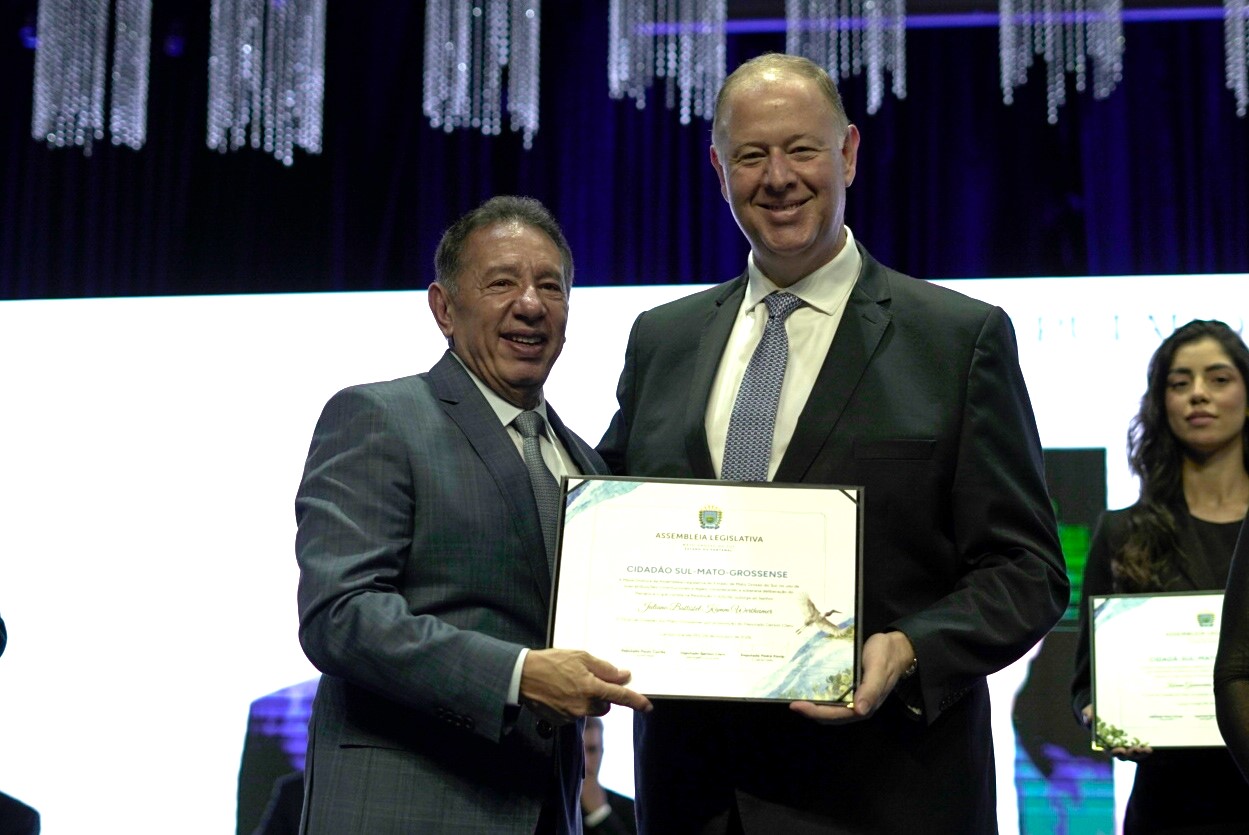 Presidente do Sistema Comércio MS recebe Título de Cidadão Sul-mato-grossense